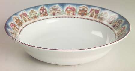 Snow Angel Village Coupe Soup Bowl