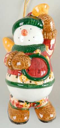 Snow Angel Village Ornament