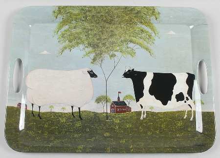 Animal Collection Large Melamine Tray