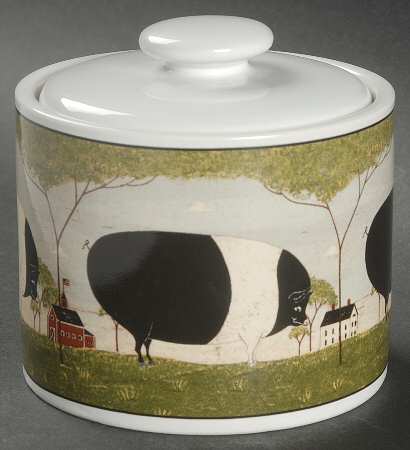 Animal Collection Sugar Bowl & Lid