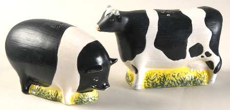 Animal Collection Sculpted Salt & Pepper Set