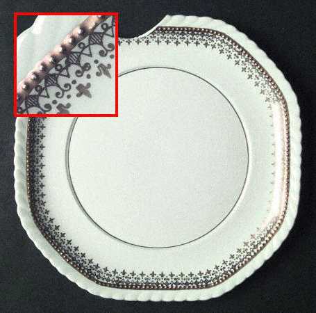STB161 Square Salad Plate