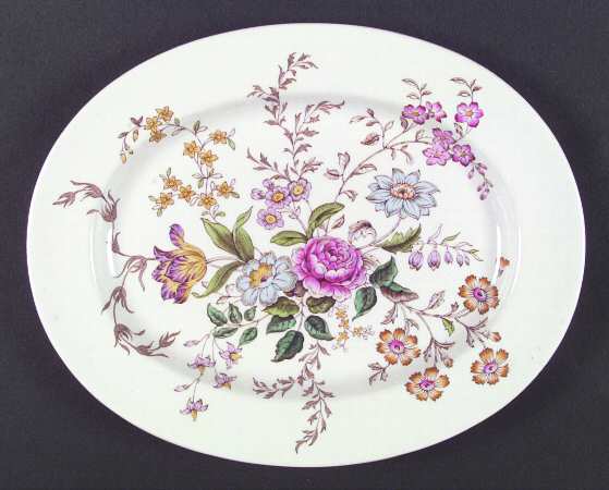 Romney 13" Oval Serving Platter