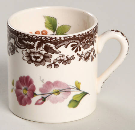 Woodland Garden Flat Demitasse Cup