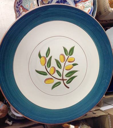 Kumquat 12" Chop Plate (Round Platter)