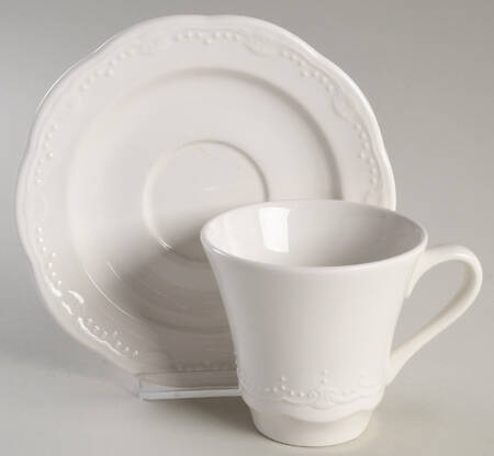 Justine Flat Cup & Saucer Set