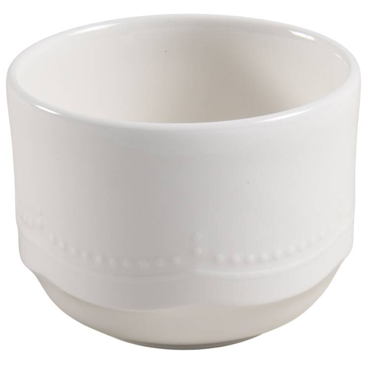 Justine Flat Bouillon Cup No Handles