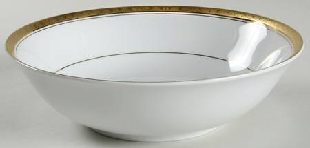 Gold 9" Round Vegetable Bowl by Seizan