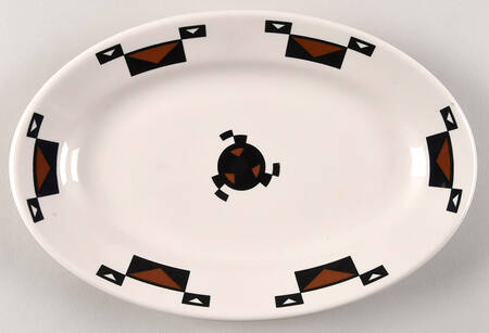 Ahwahnee Hotel 10" Oval Serving Platter