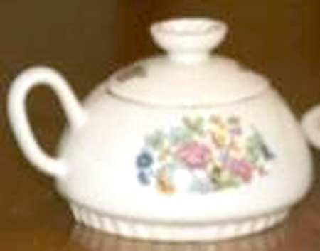 Far East Sugar Bowl & Lid