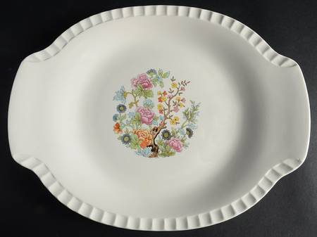 Far East 14" Oval Serving Platter