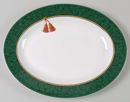 Holiday Abundance 13" Oval Serving Platter