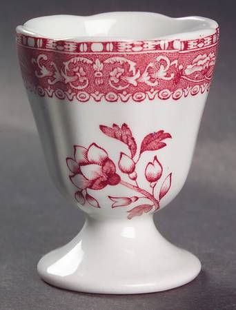Camilla Red (Earthenware, Newer) Single Egg Cup