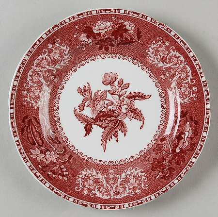 Camilla Red (Earthenware, Newer) Bread & Butter Plate