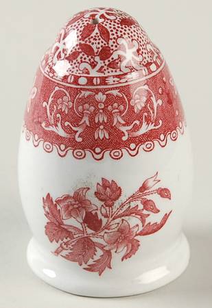 Camilla Red (Earthenware, Newer) Pepper Shaker