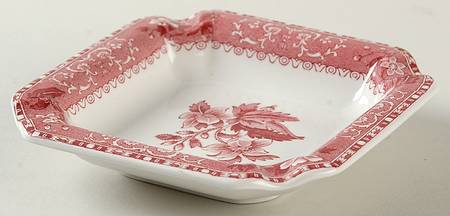Camilla Red (Earthenware, Newer) Small Ashtray