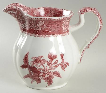 Camilla Red (Earthenware, Newer) 32 Oz Pitcher