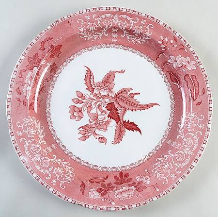 Camilla Red (Earthenware, Newer) 12" Chop Plate (Round Platter)