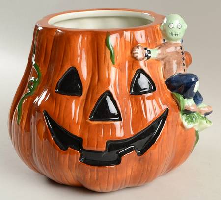 Halloween Cookie Jar No Lid