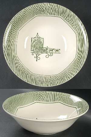 Olde Orleans 8" Round Vegetable Bowl