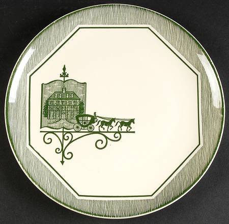 Olde Orleans Luncheon Plate