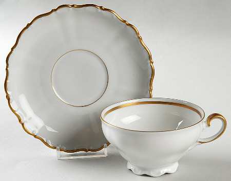 SLT156 Footed Cup & Saucer Set