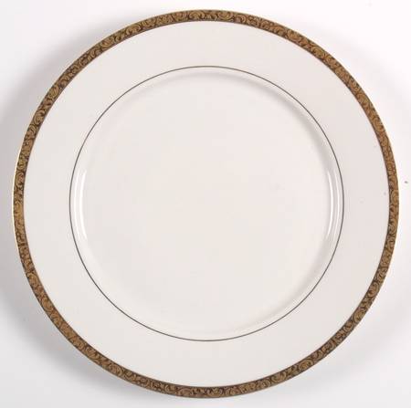 Empress Gold 12" Chop Plate (Round Platter)