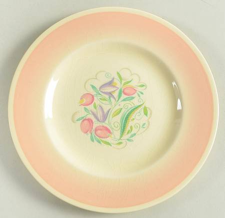 Dresden Spray Salad Plate