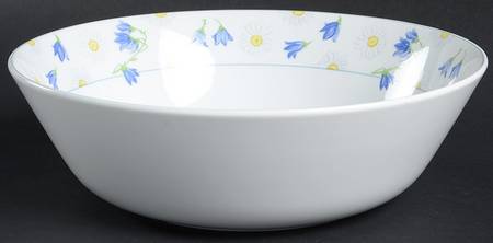 Cottage Lane 9" Round Vegetable Bowl