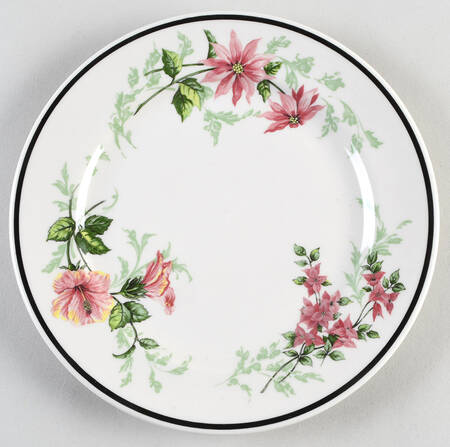 Flora of The South Salad Plate