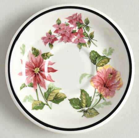 Flora of The South Saucer for Demitasse Cup