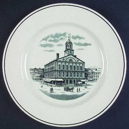Boston Scenes Black by Spode