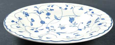 Oakwood Blue Large Rim Soup Bowl