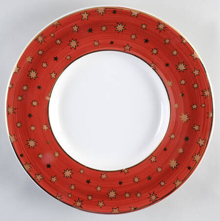 Galaxy Red 16" Chop Plate (Round Platter)