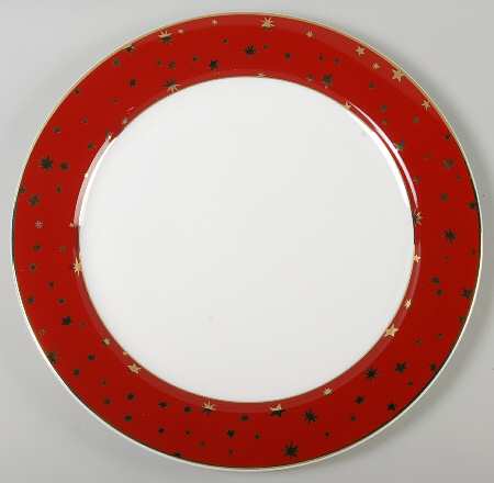 Galaxy Red 12" Chop Plate (Round Platter)