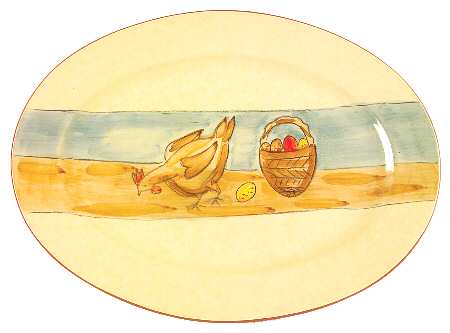 Barnyard 14" Oval Serving Platter