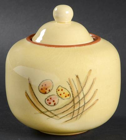 Barnyard Sugar Bowl & Lid