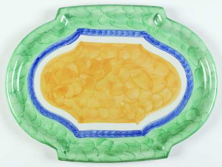 Frulos Grape 16" Oval Tray
