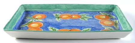 Frulos Grape 18" Rectangular Tray