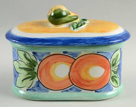 Frulos Grape Oval Candy Box & Lid