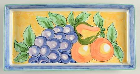 Frulos Grape Rectangular Tray