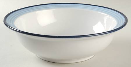 Vista Blue 9" Round Vegetable Bowl