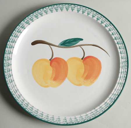 Orchard Medley 12" Chop Plate (Round Platter)