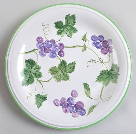 Sweet Vineyard 12" Chop Plate (Round Platter)