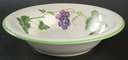 Sweet Vineyard Coupe Soup Bowl