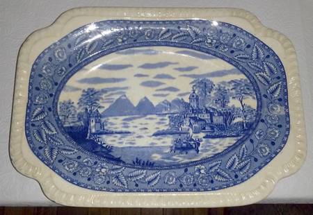 SLM168 14" Oval Serving Platter