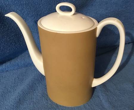 Amber Coffee Pot & Lid