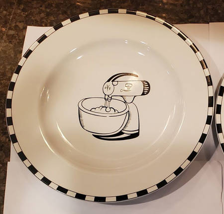 Kitsch In Appliances Salad Plate