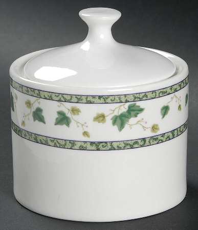 Ivy Charm Sugar Bowl & Lid