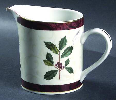 Christmas Holly Creamer